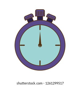 stopped stopwatch isolated icon
