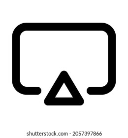 Stopping the music with a square button in a circle