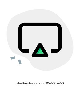 Stopping the music with a square button in a circle