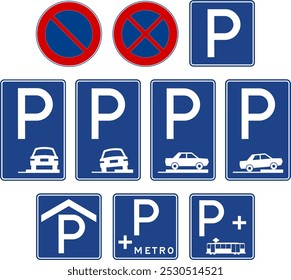 Stoppschilder und Parkschilder, Hinweisschilder - Verkehrs- und Straßenschilder zum Verkauf (Türkisch: Karayollari Standart Trafik Isaret Levhalari, Duraklama ve Park Etme Isaretleri) 