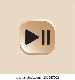 Stop,play,pause web icons