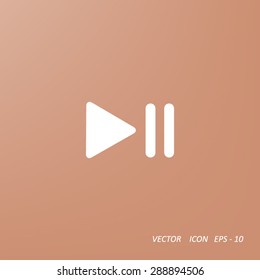 Stop,play,pause web icons