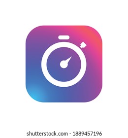 Stopwatch - App Icon Button
