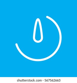 stopwatch camera icon illustration isolated vector sign symbol