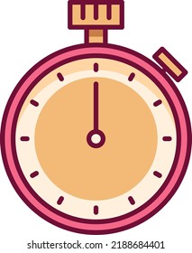 Stopwatch color icon. Timer symbol. Countdown clock