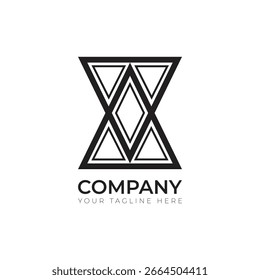 Stopwatch creative logo icons for time management branding, icon design template vector illustration