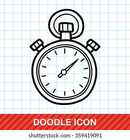 stopwatch doodle