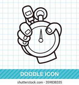 stopwatch doodle