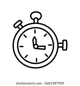 Ícone de doodle de cronômetro eps 10 arquivo