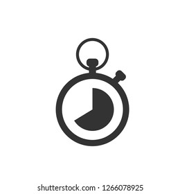 Stopwatch graphic icon design template illustration isolated