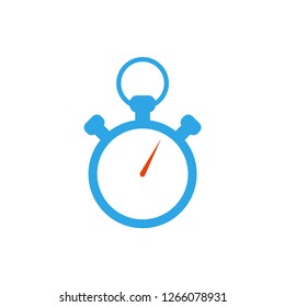 Stopwatch graphic icon design template illustration isolated