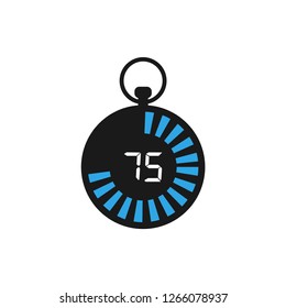 Stopwatch graphic icon design template illustration isolated