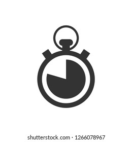 Stopwatch graphic icon design template illustration isolated
