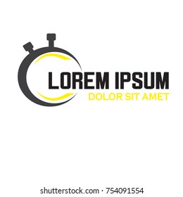 stopwatch green logo