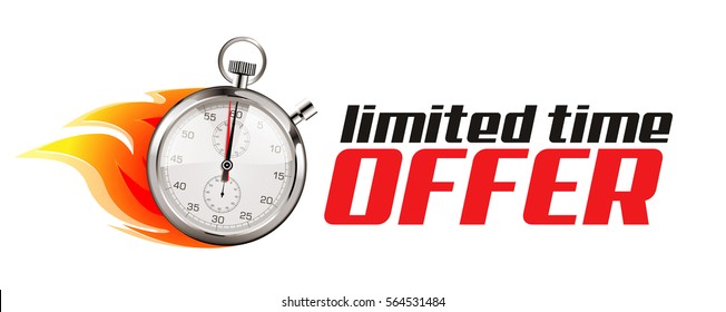 Stopwatch - Hurry up - limited time offer