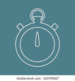 Stopwatch icon.
