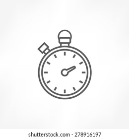 stopwatch icon - Shutterstock ID 278916197