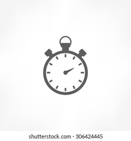 stopwatch icon - Shutterstock ID 306424445