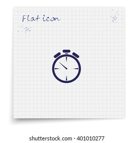 Stopwatch icon.