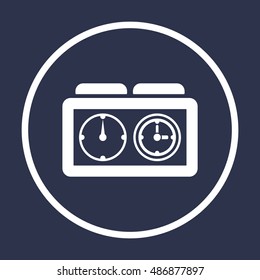 stopwatch icon.