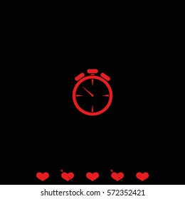Stopwatch icon.