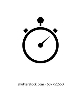 stopwatch icon - Shutterstock ID 659751550