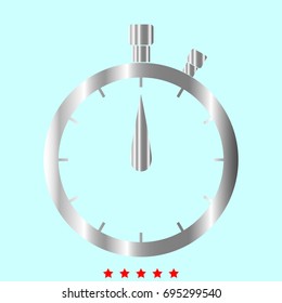 The stopwatch icon .