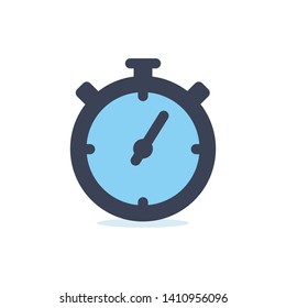 Stopwatch Icon Countdown, Sport Vector Eps