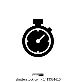 stopwatch icon, design inspiration vector template for web design or mobile app