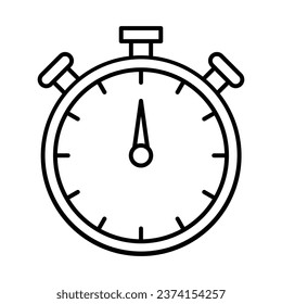 Stopwatch Icon Design For Personal And Commercial Use