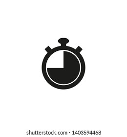 STOPWATCH ICON DESIGN , VECTOR EPS10