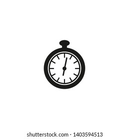 STOPWATCH ICON DESIGN , VECTOR EPS10