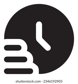 Stopwatch Icon design and vector illustration.