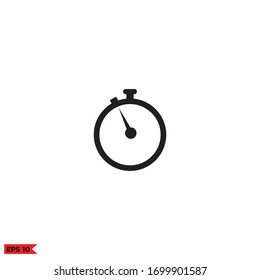 stopwatch icon design vector sign 
