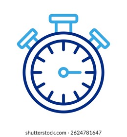 Stopwatch Icon Element For Design