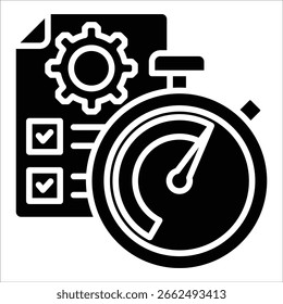 Elemento De Ícone De Cronômetro Para Design