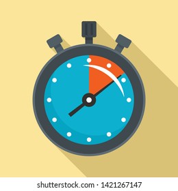 Stopwatch icon. Flat illustration of stopwatch vector icon for web design - Shutterstock ID 1421267147