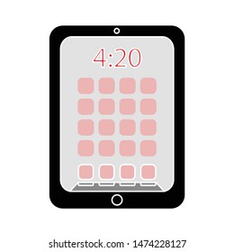 stopwatch icon. flat illustration of stopwatch vector icon. stopwatch sign symbol