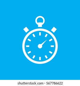 stopwatch icon. illustration isolated vector sign symbol