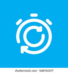 stopwatch icon illustration isolated vector sign symbol