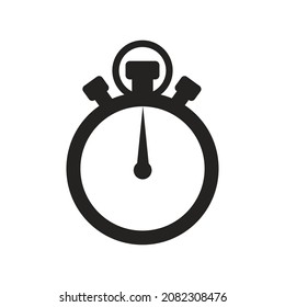 stopwatch icon illustration, running time.