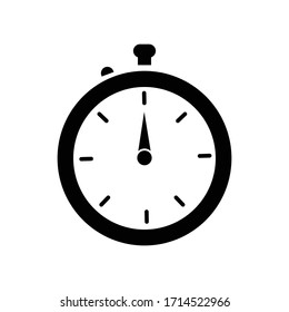 símbolo del vector de la ilustración del icono de parada