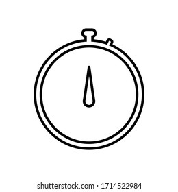 stopwatch icon illustration vector sign