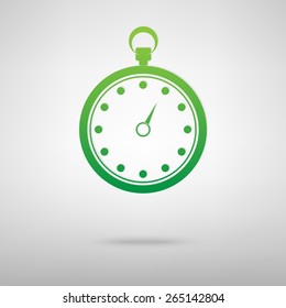stopwatch icon isolated on 