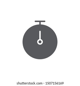 Stopwatch icon isolated on white background. Timer symbol modern, simple, vector, icon for website design, mobile app, ui. Vector Illustration