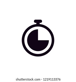 stopwatch icon logo