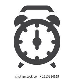 Stopwatch icon on white background