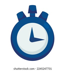 stopwatch icon on white background