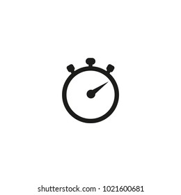 stopwatch icon. sign design
