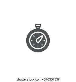 stopwatch icon. sign design
